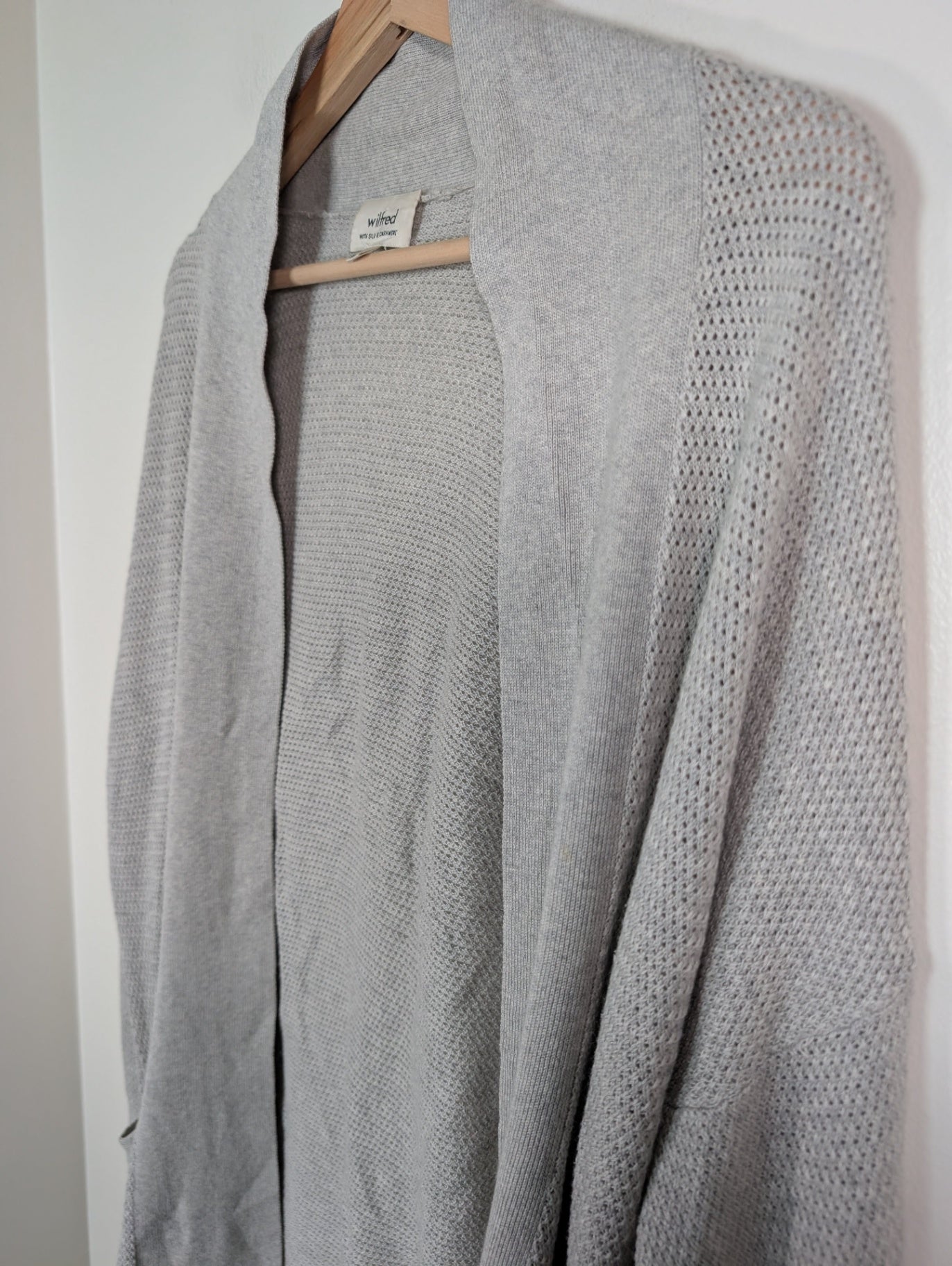Wilfred silk & cashmere cardigan - S