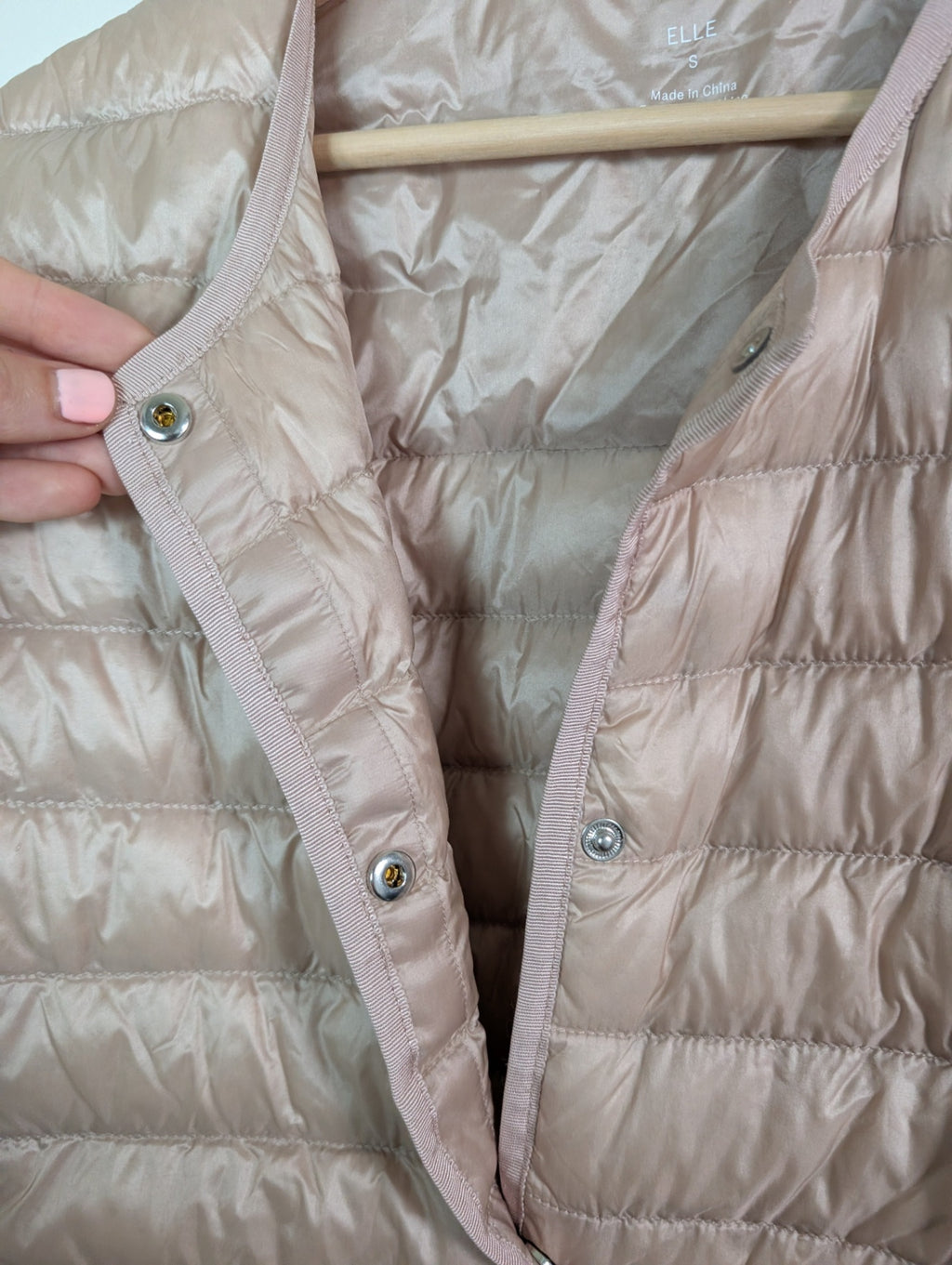 Wilfred goose down puffer - S