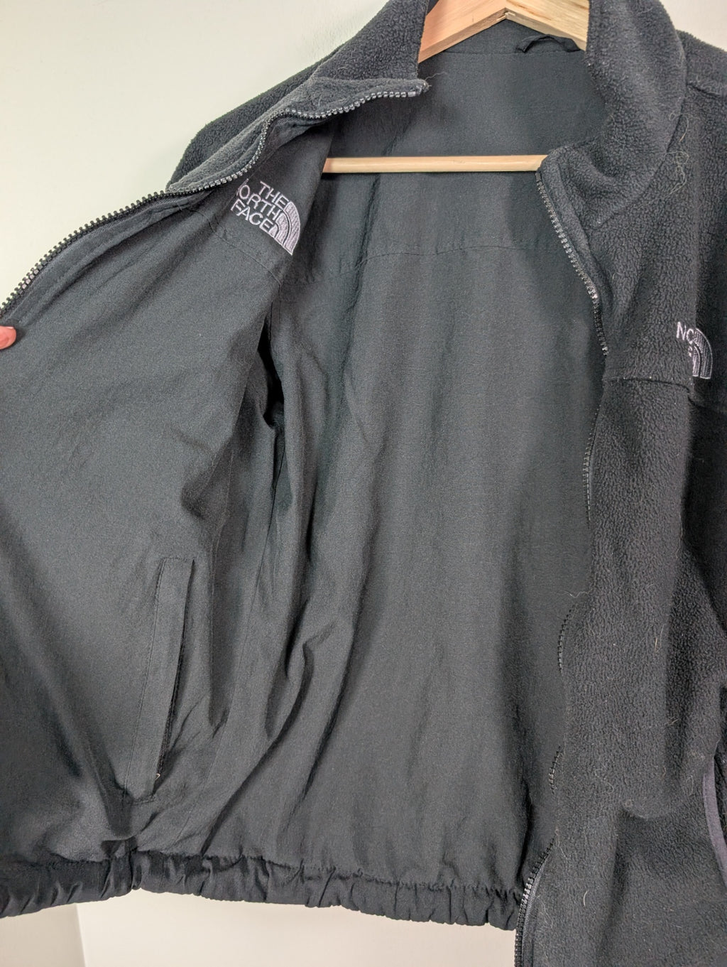 The North Face fleece zip-up - M