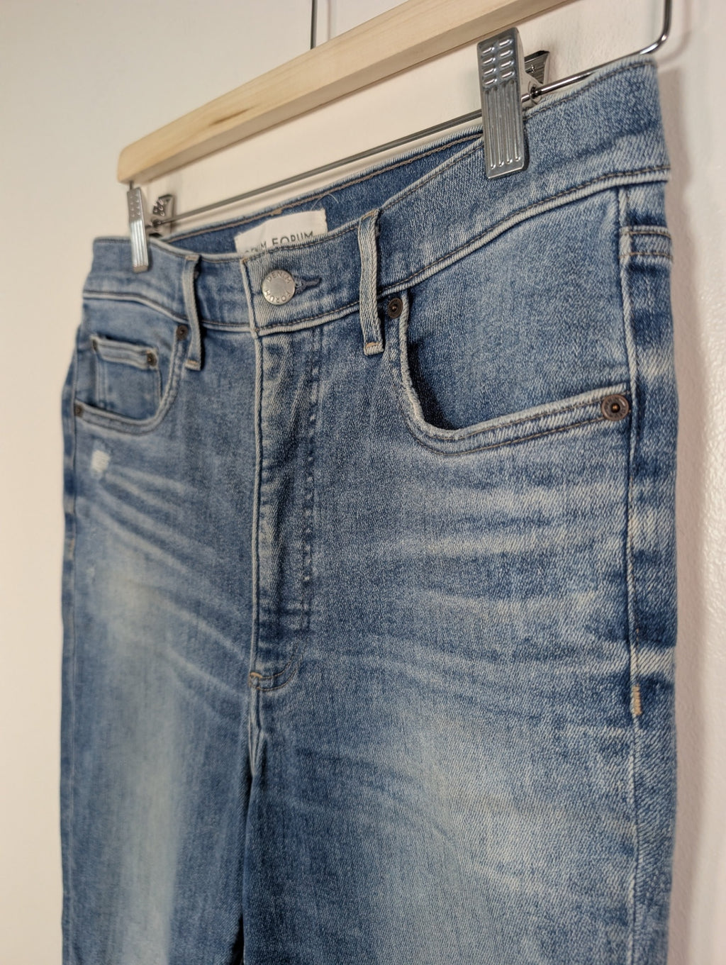 Denim Forum the lola high rise skinny crop - sz 30
