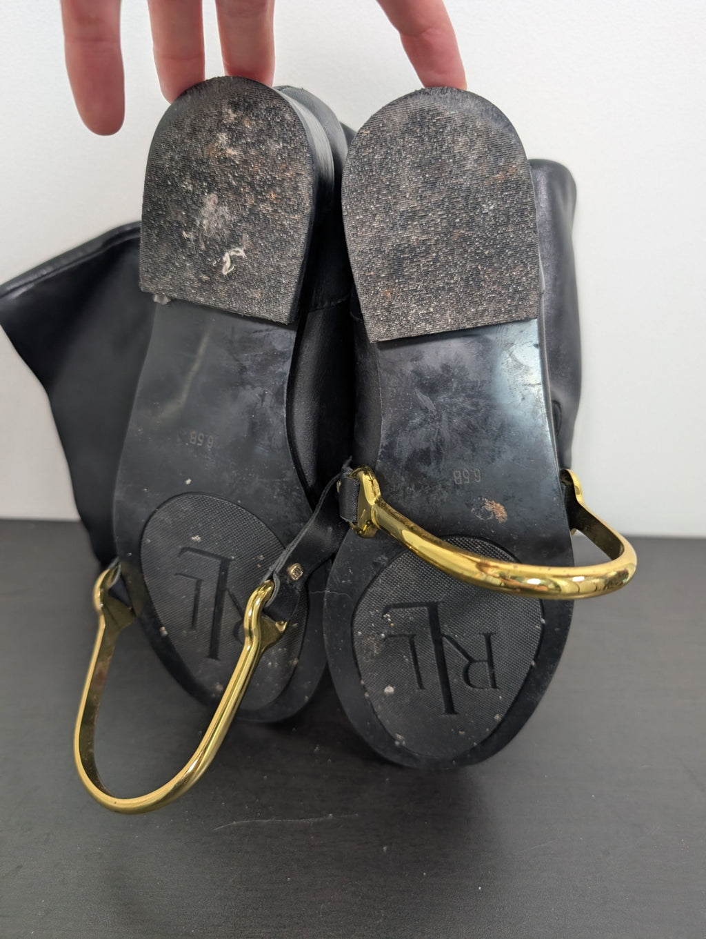 Ralph Lauren jenny riding boots - SZ 6.5