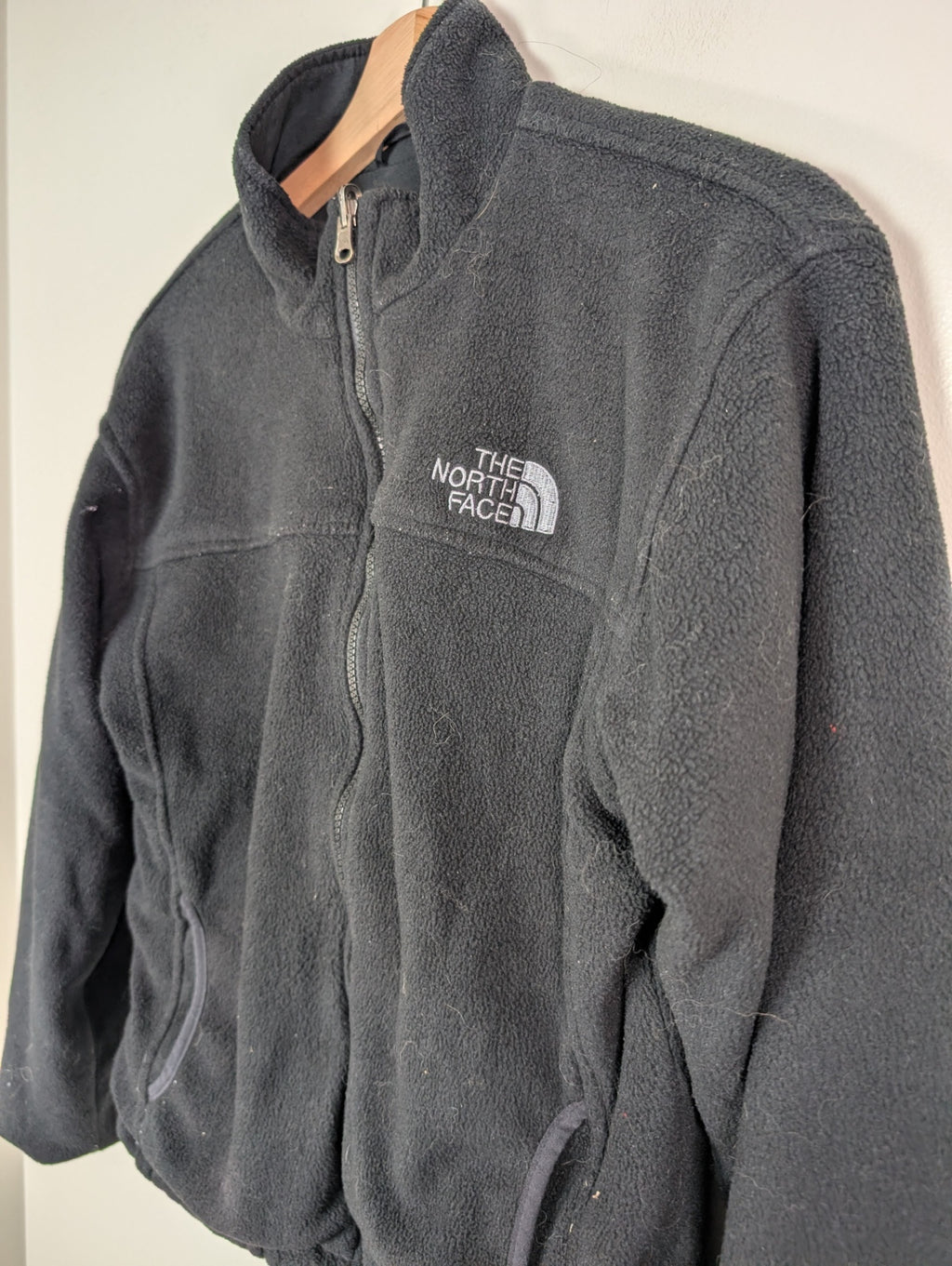 The North Face fleece zip-up - M
