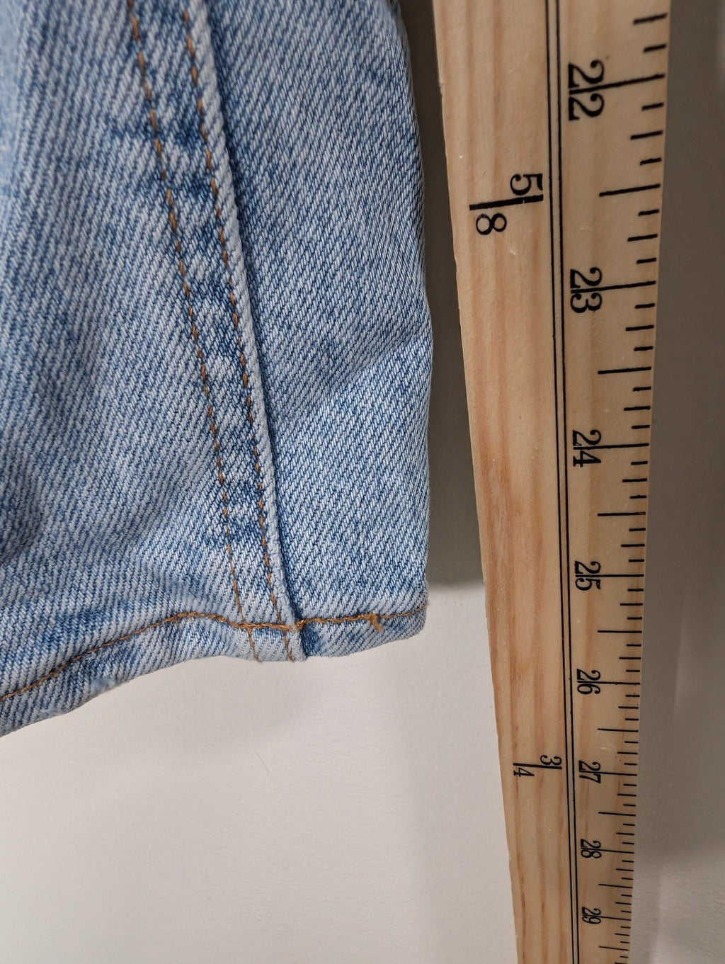 Denim Forum the arlo high rise straight - SZ 25