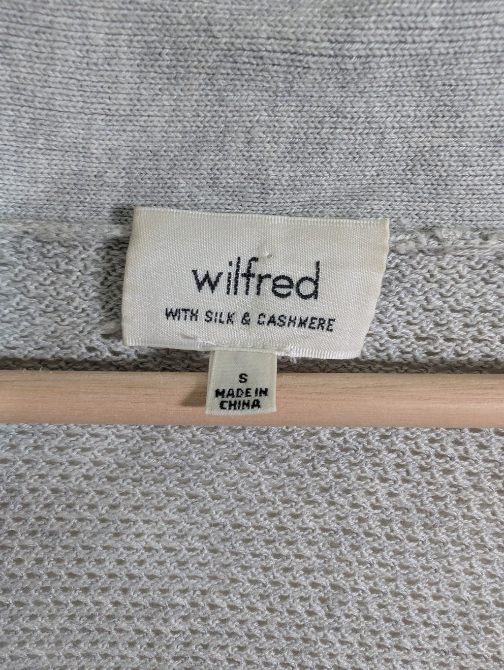 Wilfred silk & cashmere cardigan - S