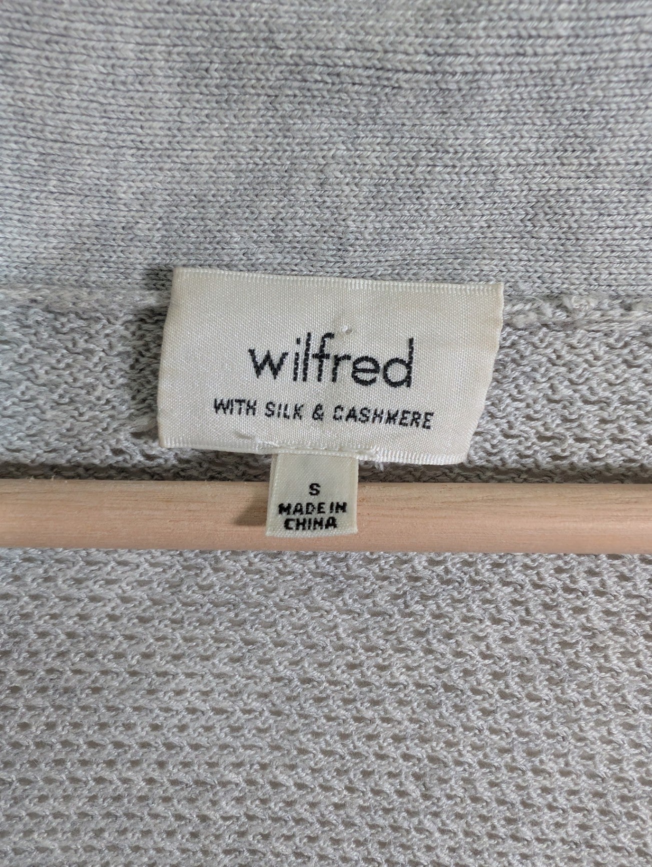 Wilfred silk & cashmere cardigan - S