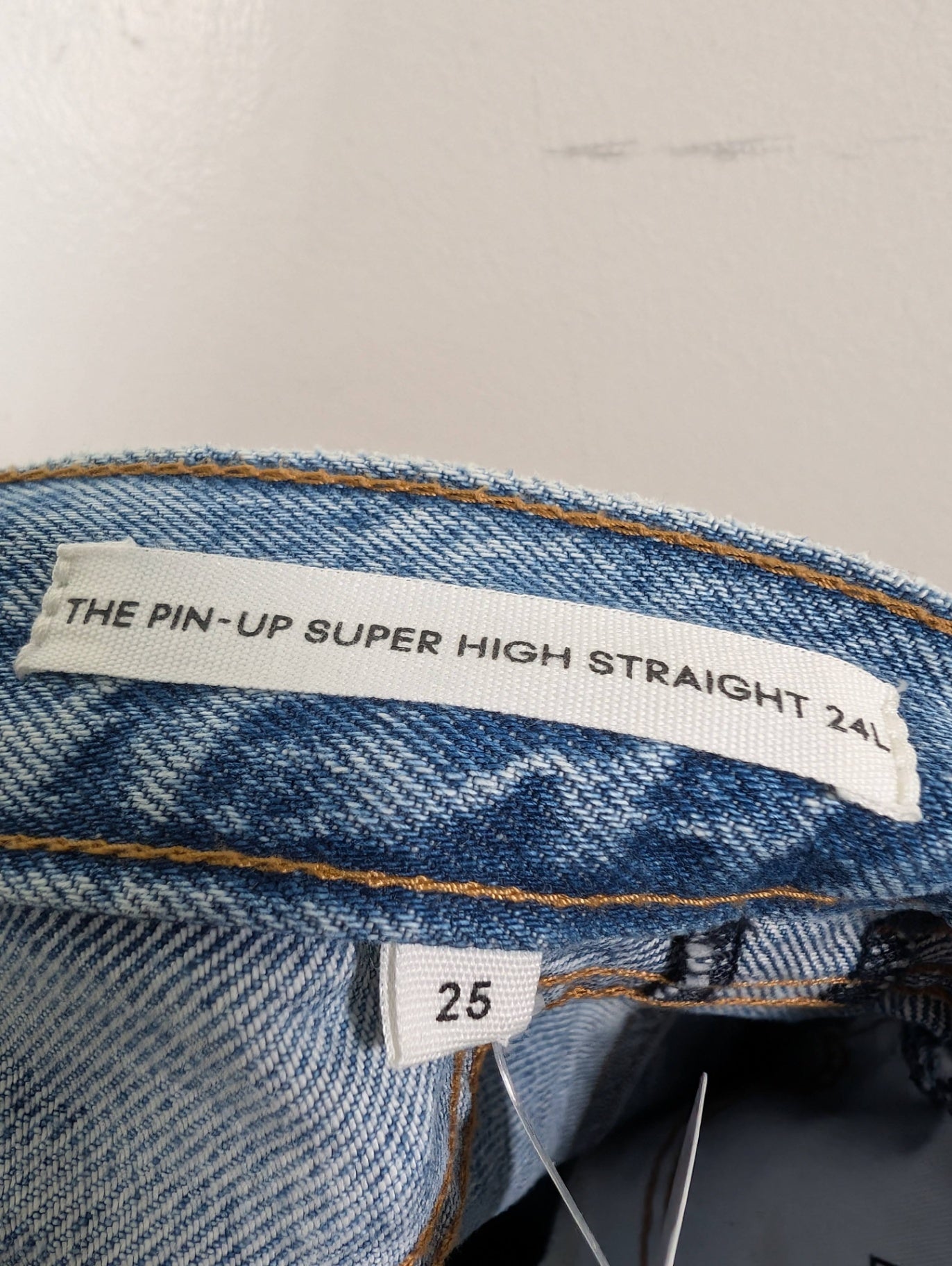 Denim Forum the pin-up super high straight - SZ 25