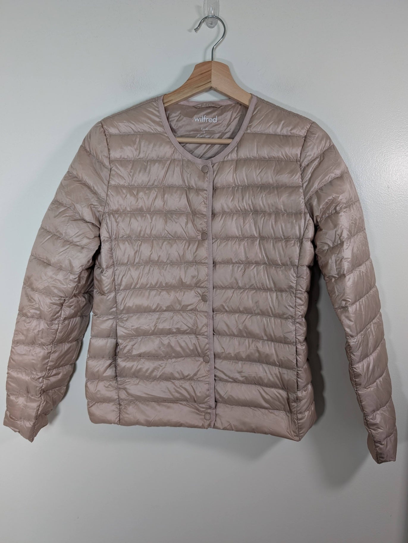 Wilfred goose down puffer - S