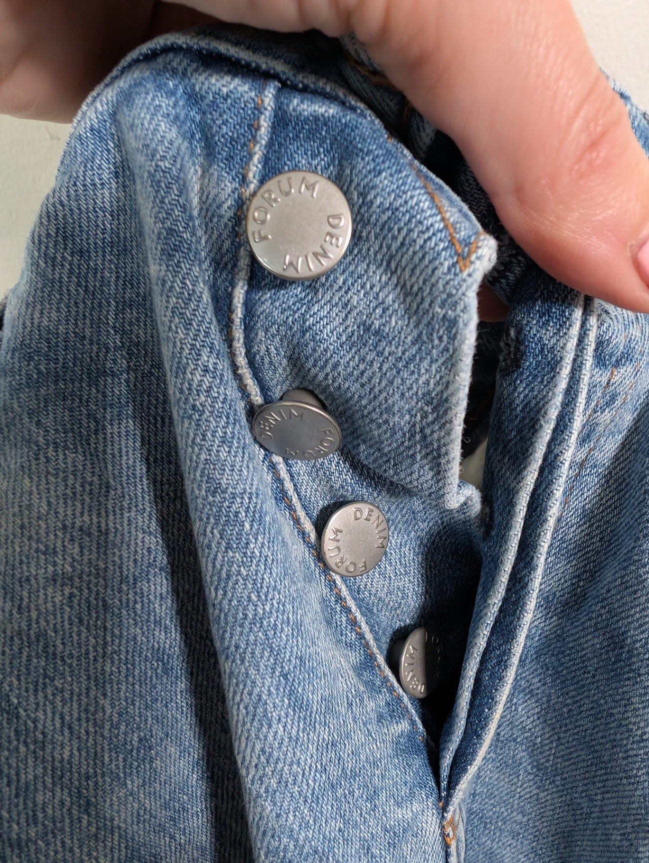 Denim Forum the arlo high rise straight - SZ 25