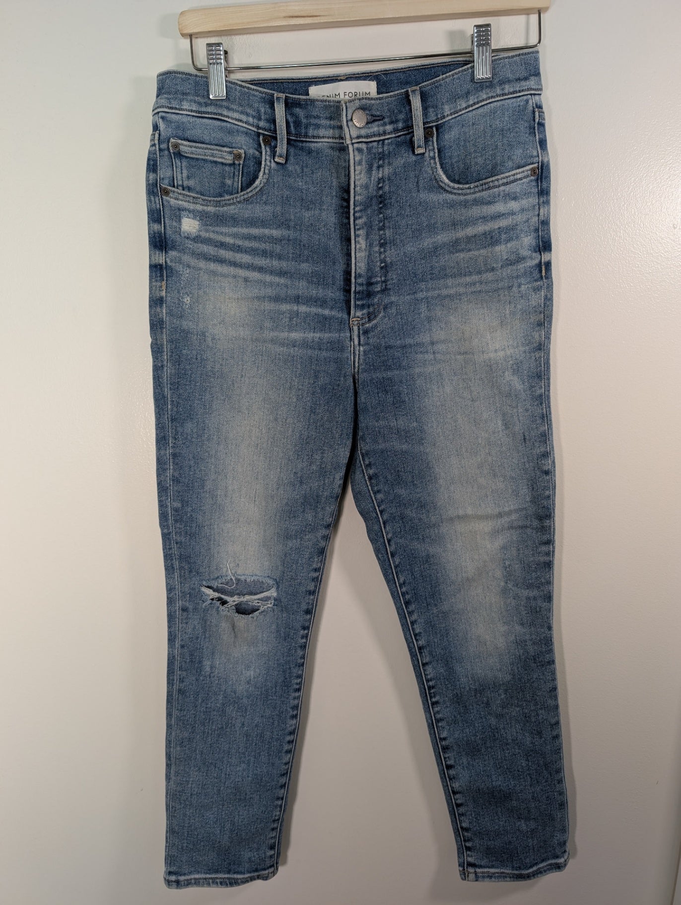 Denim Forum the lola high rise skinny crop - sz 30