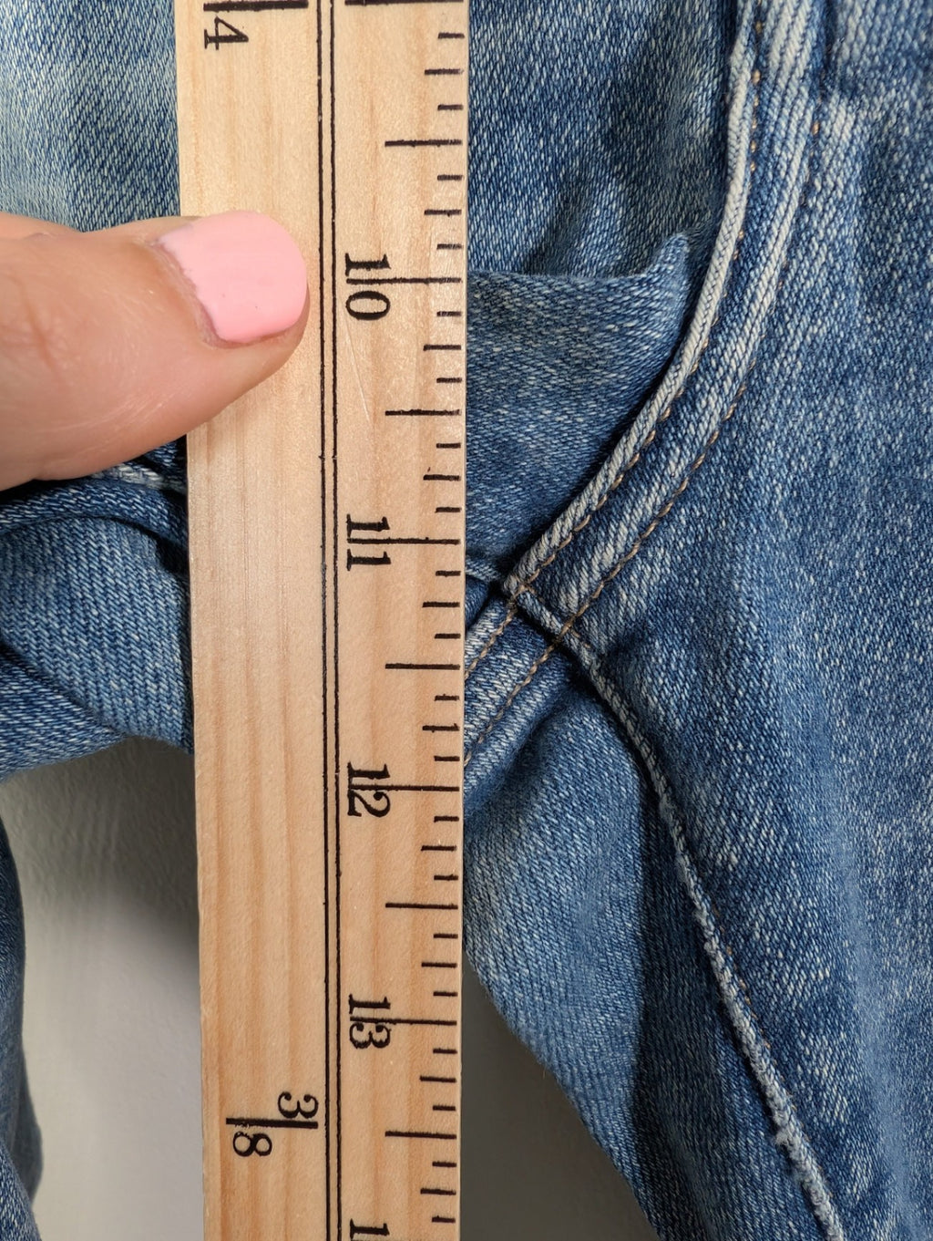 Denim Forum the lola high rise skinny crop - sz 30