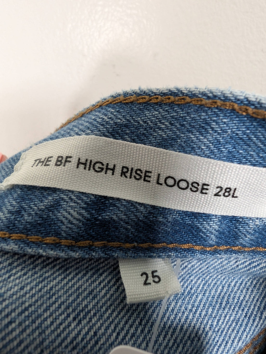 Denim Forum the BF high rise loose - SZ 25