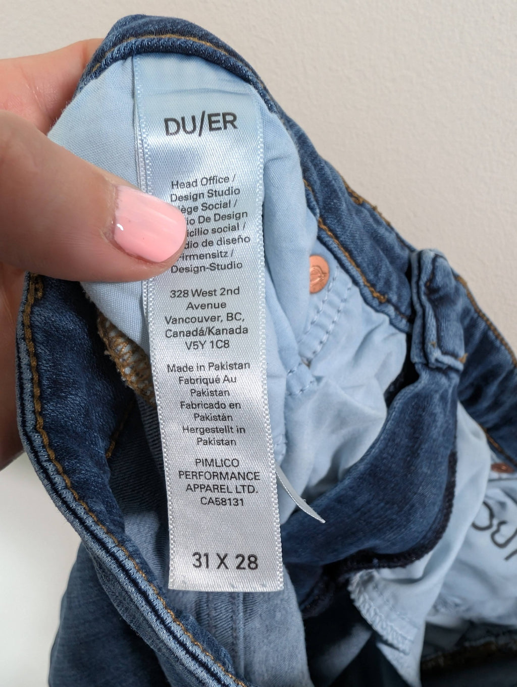 DU/ER jeans - 31 X 28