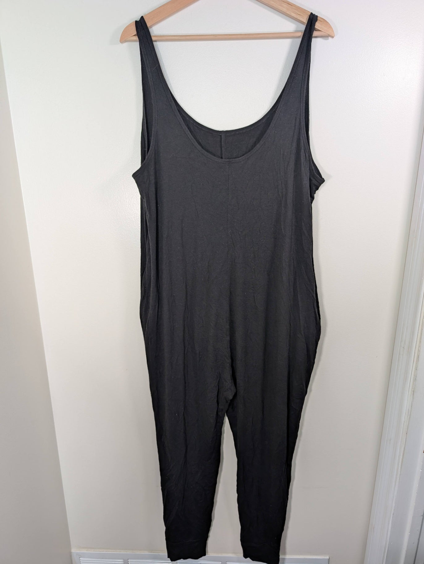 Smash + Tess black jumpsuit - XL