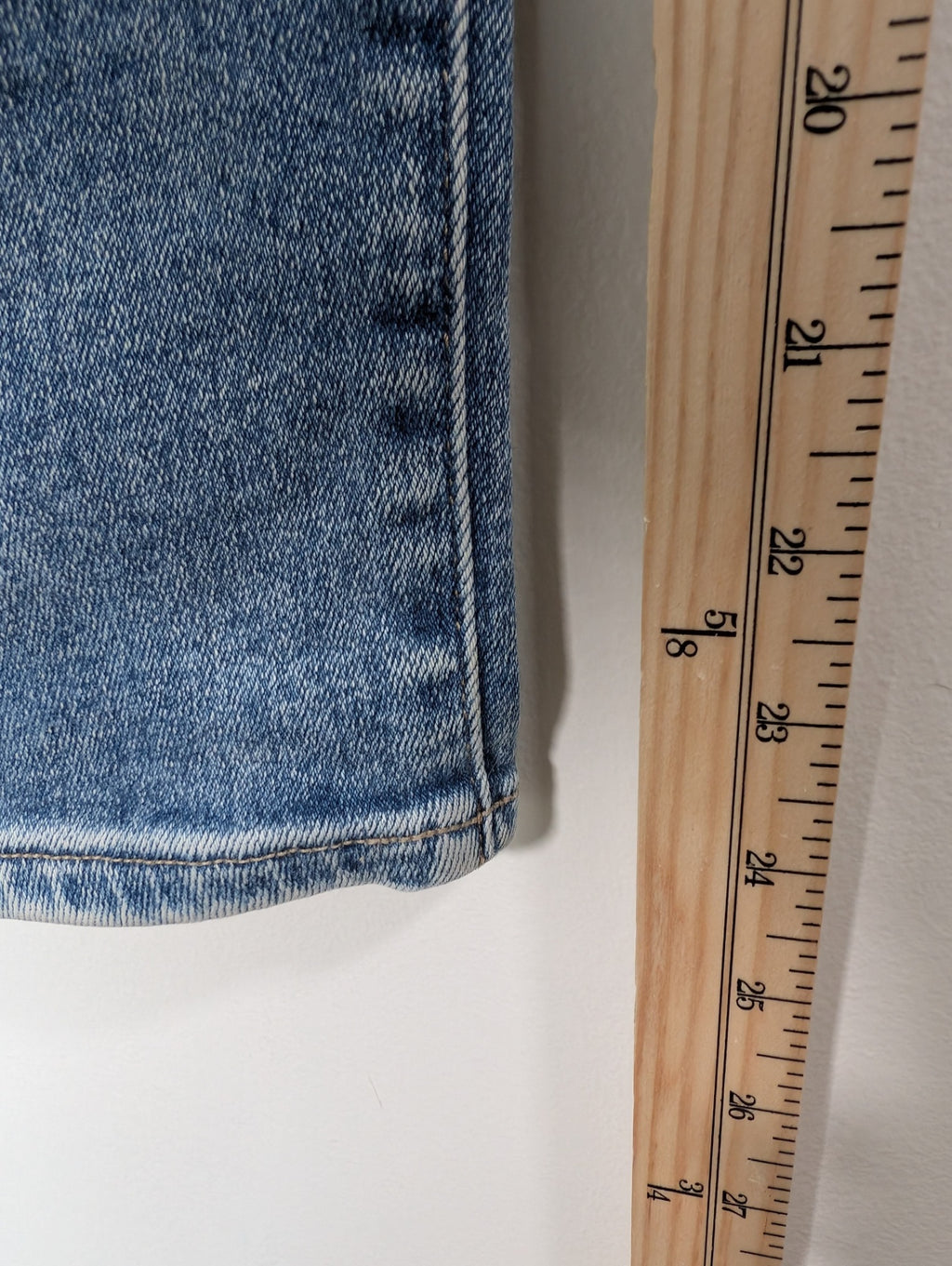 Denim Forum the lola high rise skinny crop - sz 30