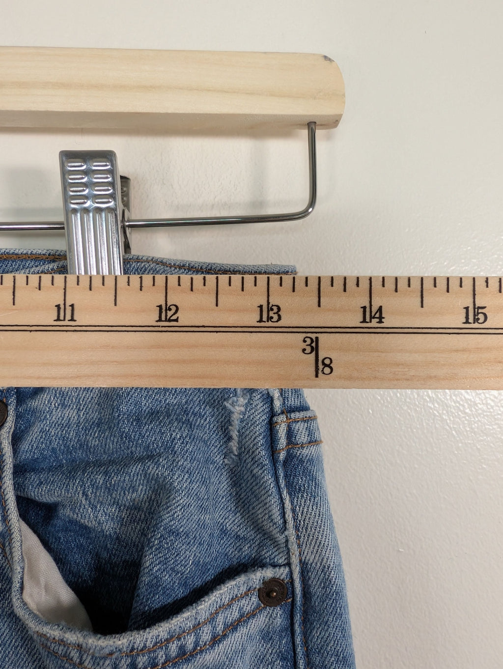 Denim Forum the arlo high rise straight - SZ 25