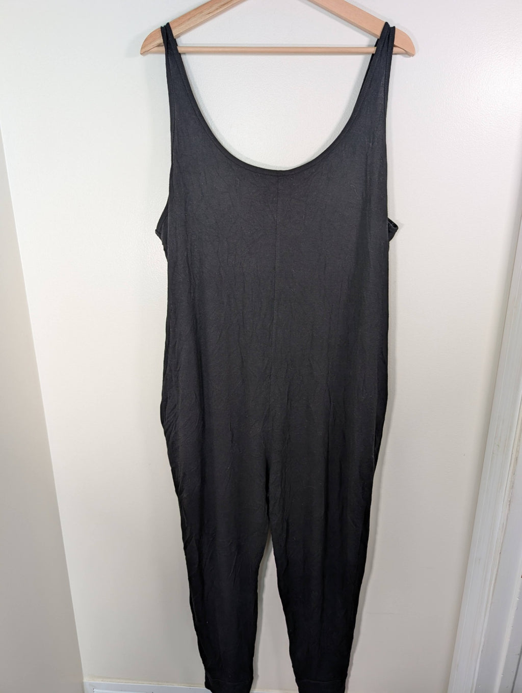 Smash + Tess black jumpsuit - XL