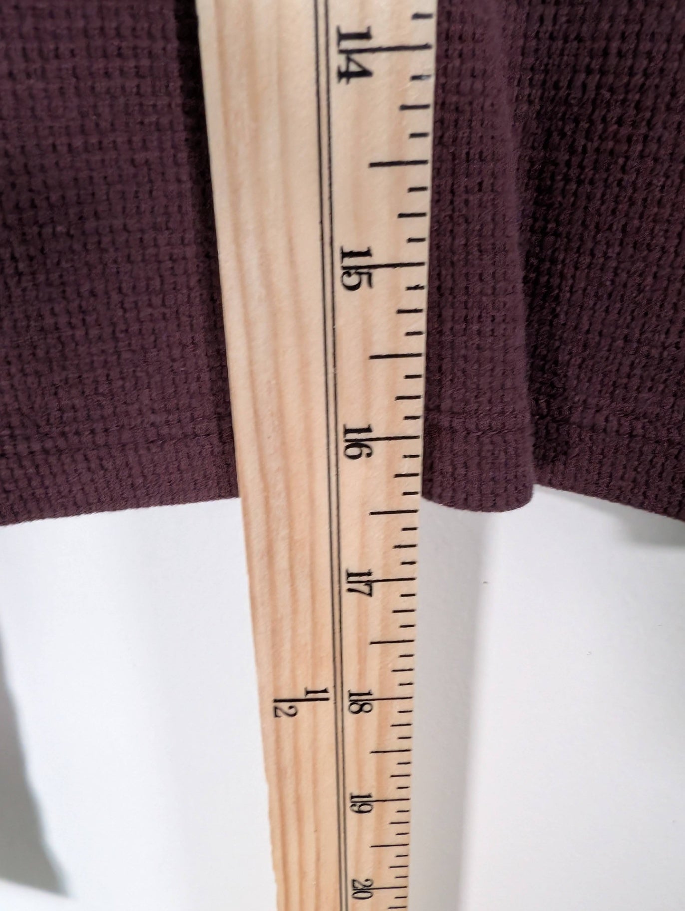 Sunday Best waffle crop long sleeve - S