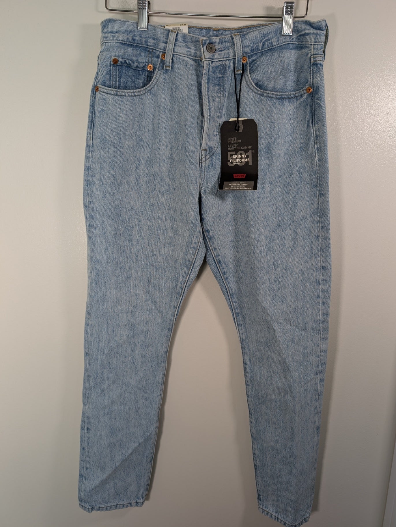NWT Levi's 501 skinny - W 32 L 34