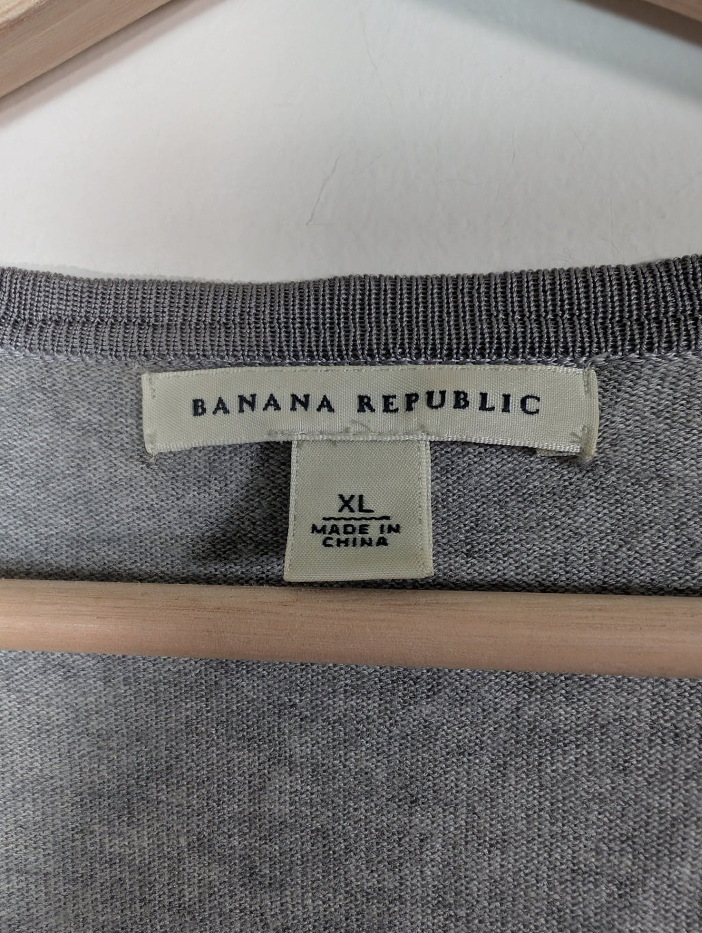 Banana Republic grey cardigan - XL