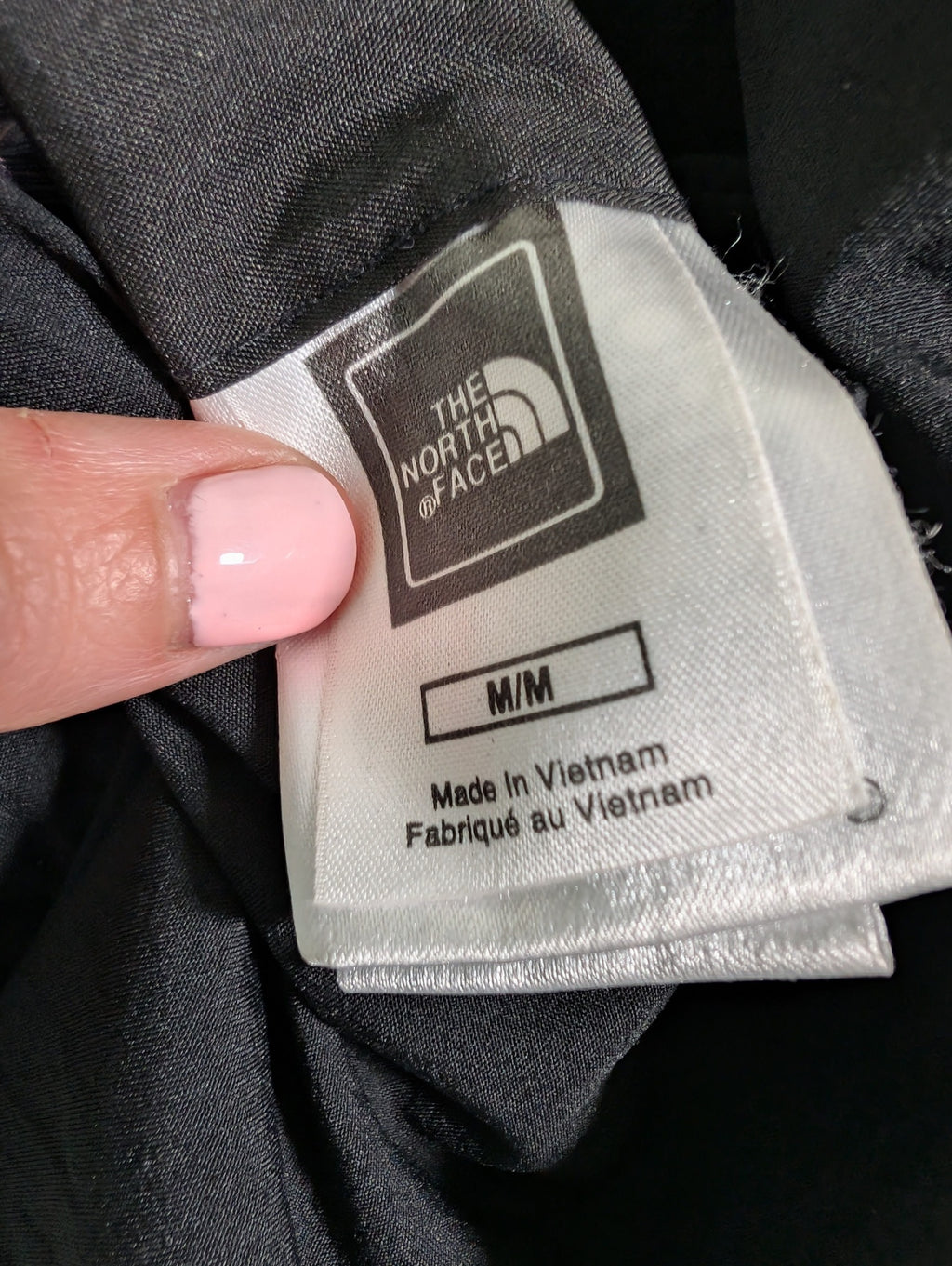 The North Face fleece zip-up - M