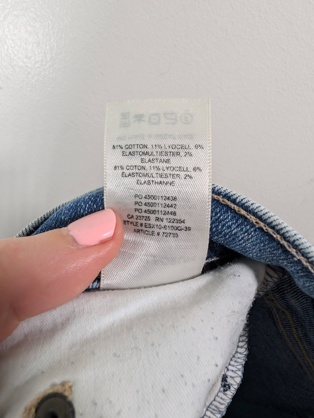 Denim Forum the lola high rise skinny crop - sz 30