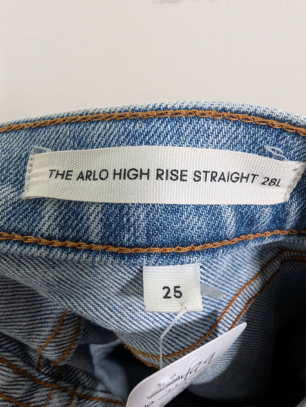 Denim Forum the arlo high rise straight - SZ 25