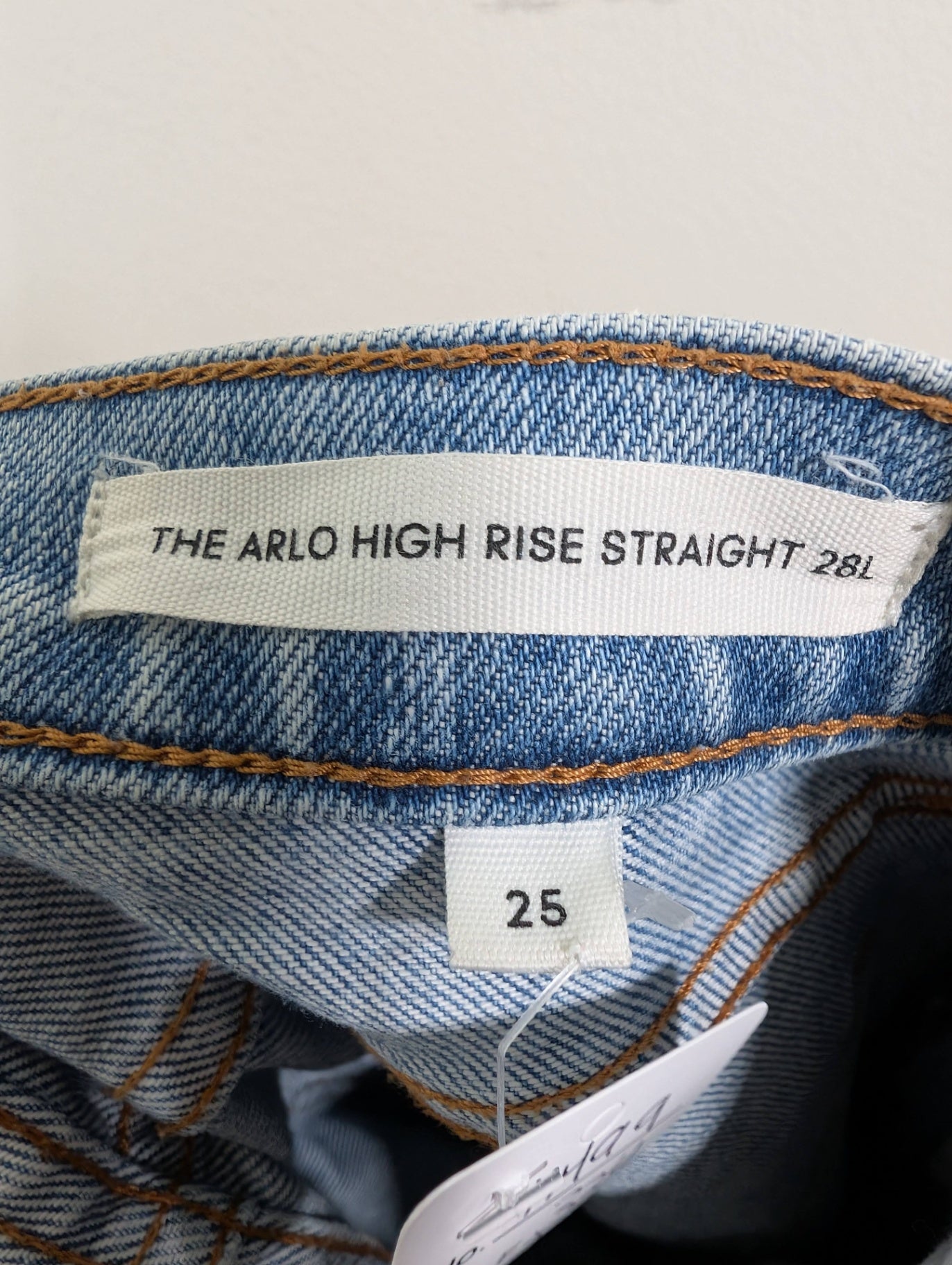 Denim Forum the arlo high rise straight - SZ 25