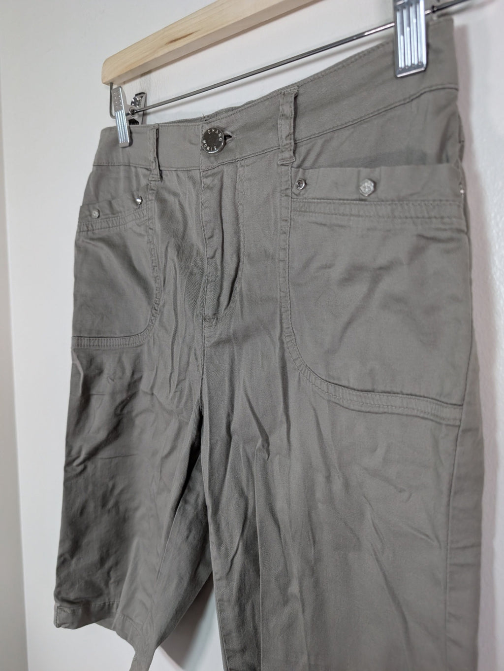 Simon Chang tan shorts - SZ 4