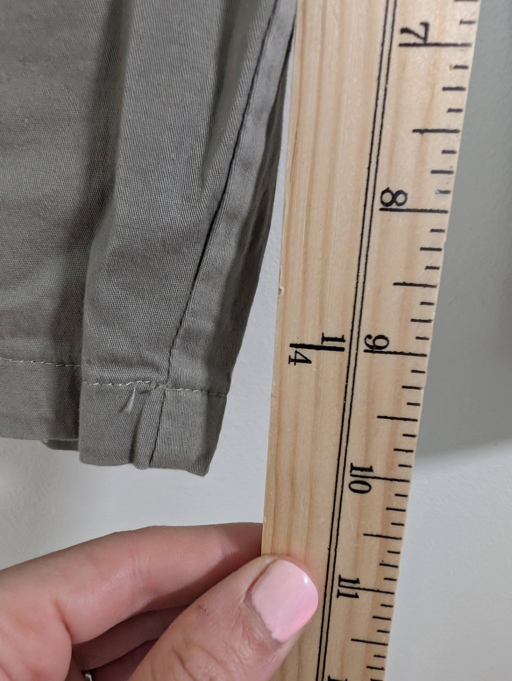 Simon Chang tan shorts - SZ 4
