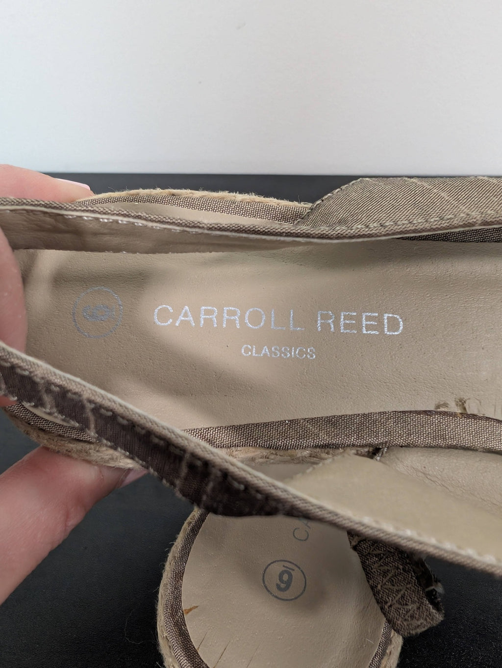 Carroll Reed wedge heels - SZ 6