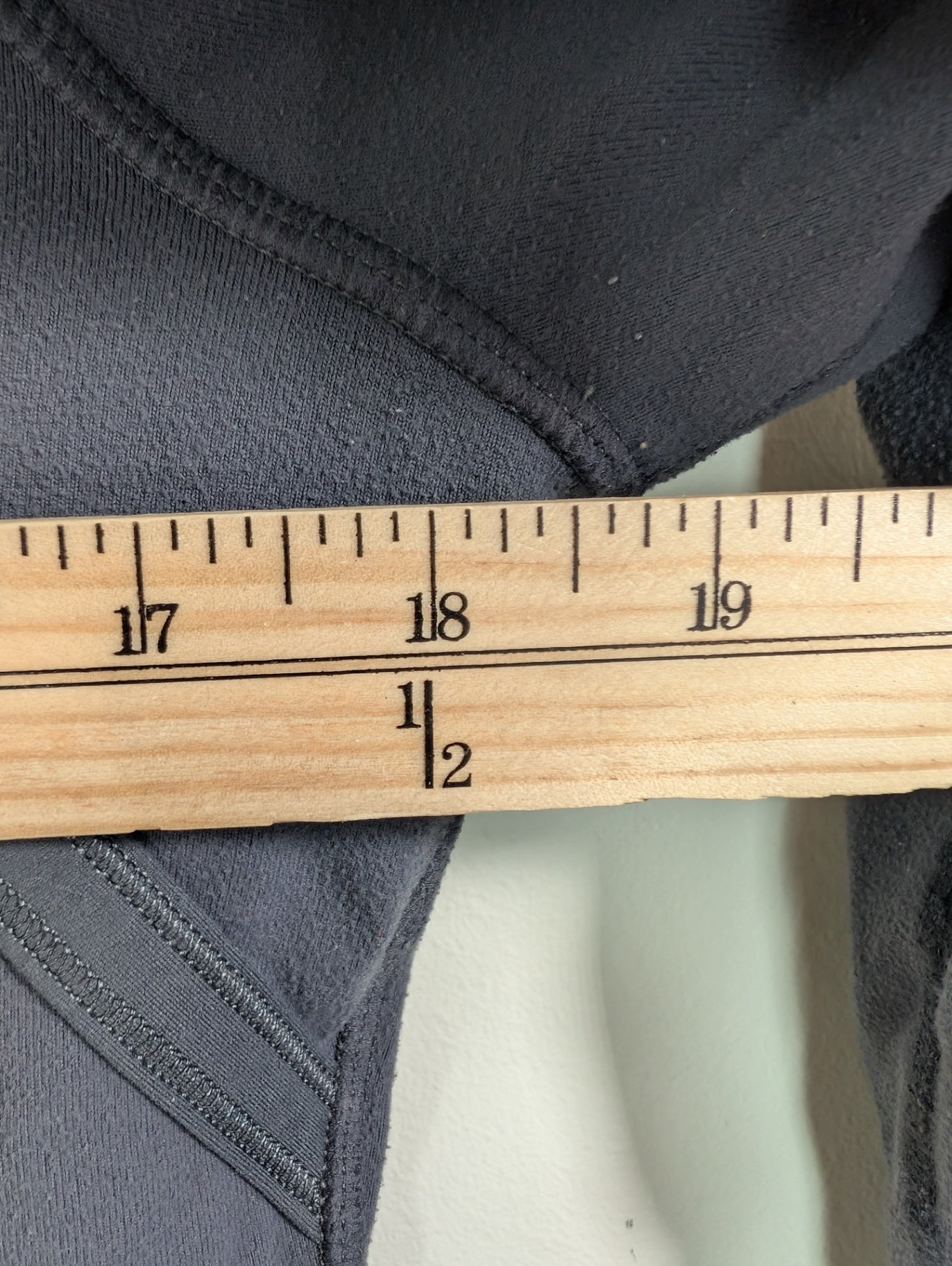 Lululemon grey scuba zip-up - appears Medium