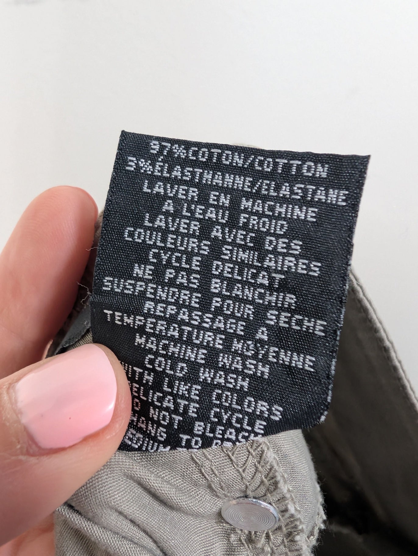 Simon Chang tan shorts - SZ 4