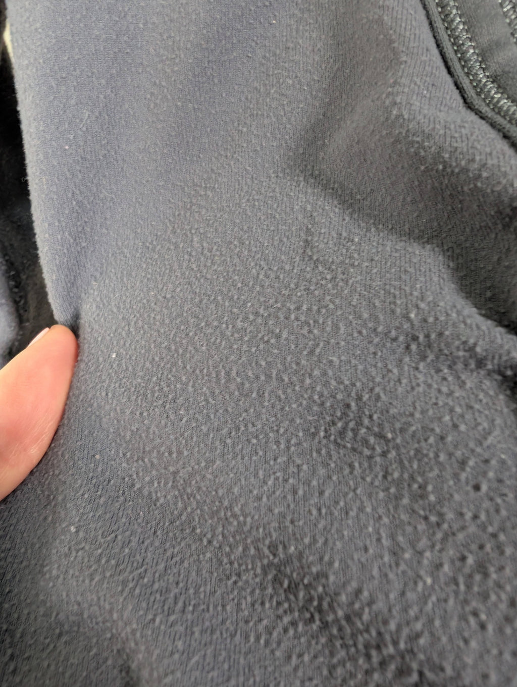 Lululemon grey scuba zip-up - appears Medium