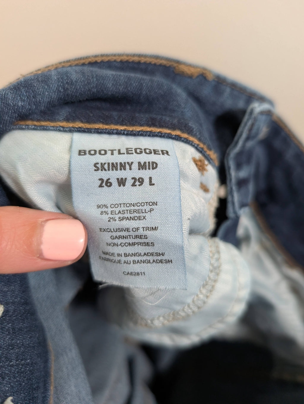 Bootlegger skinny mid jeans - 26
