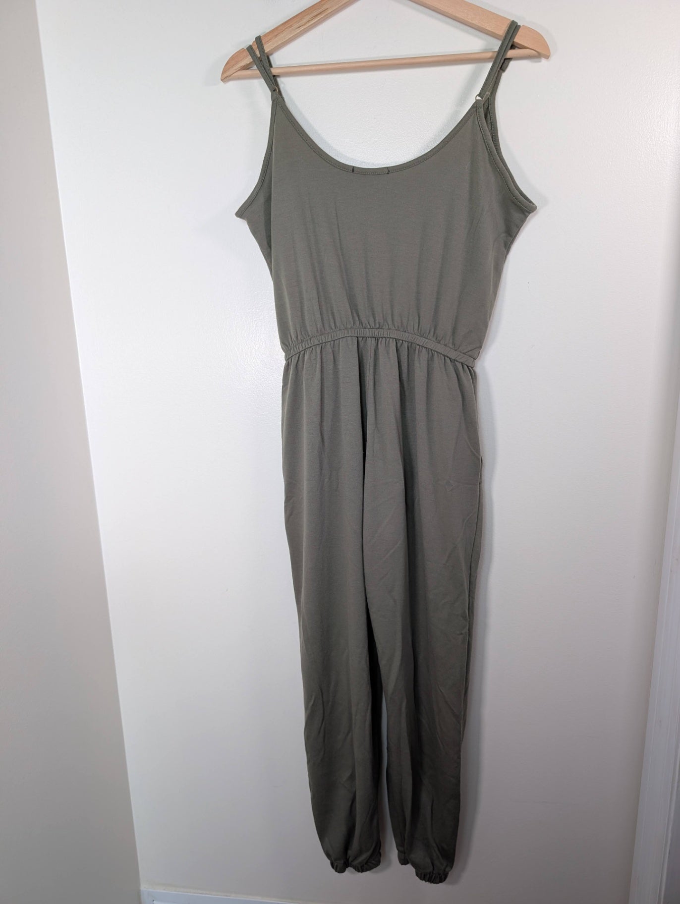 ambiance green jumpsuit - S
