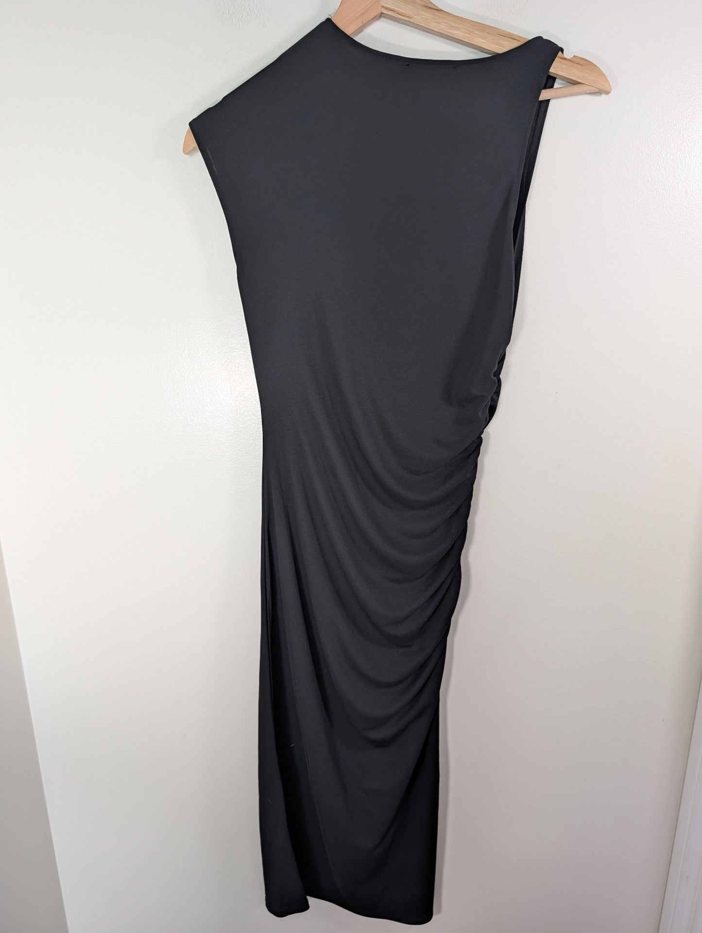Zara asymmetrical black dress- S