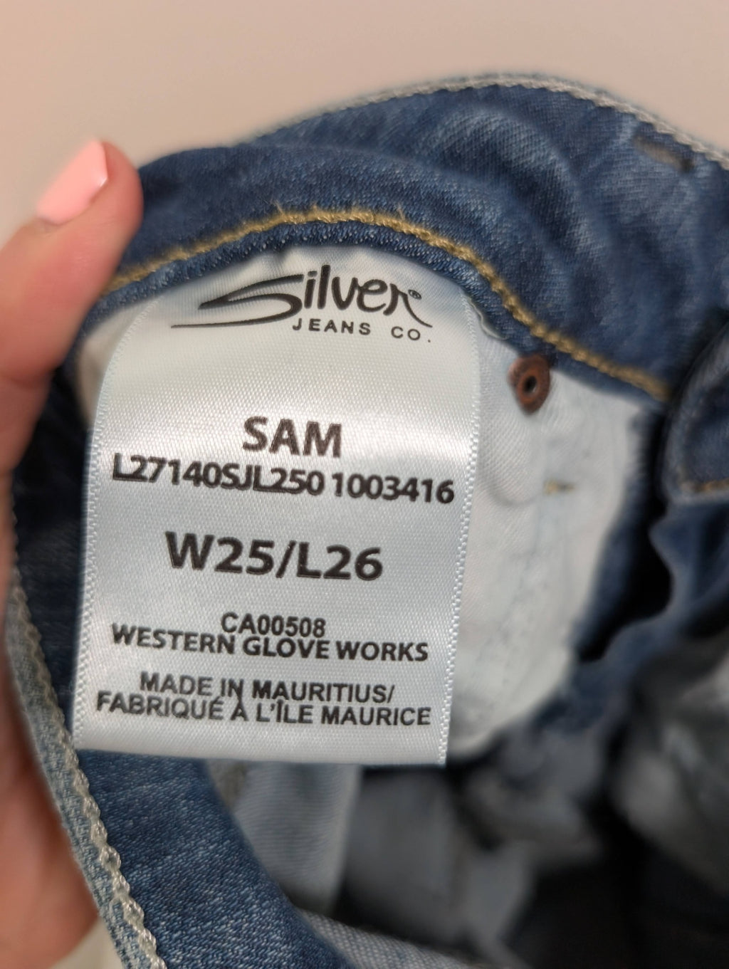 Silver Jeans Co. distressed jeans - W25/L26