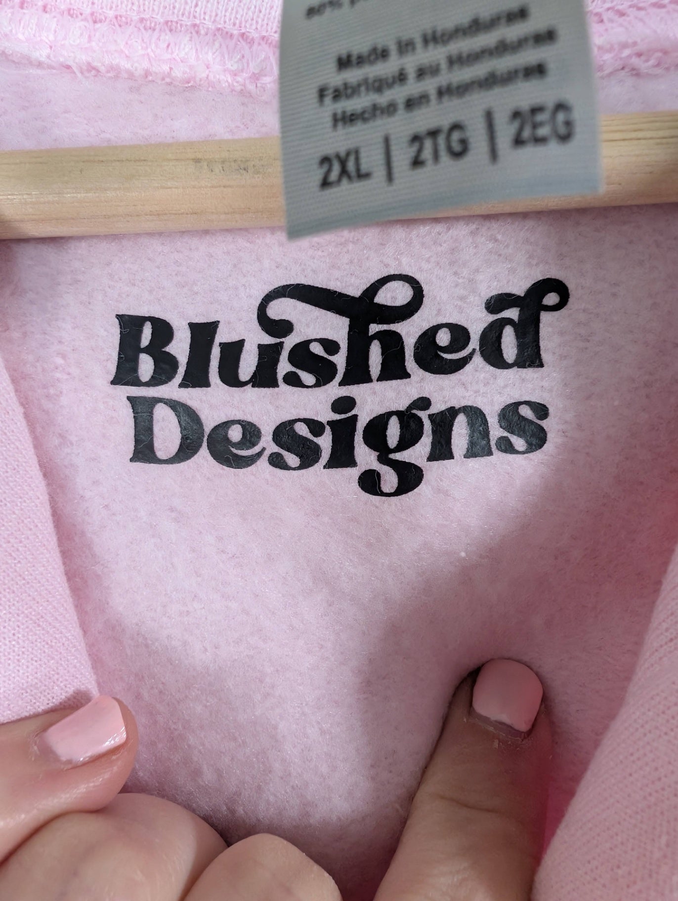 Blushed Designs "Self Love Club" hoodie - 2XL