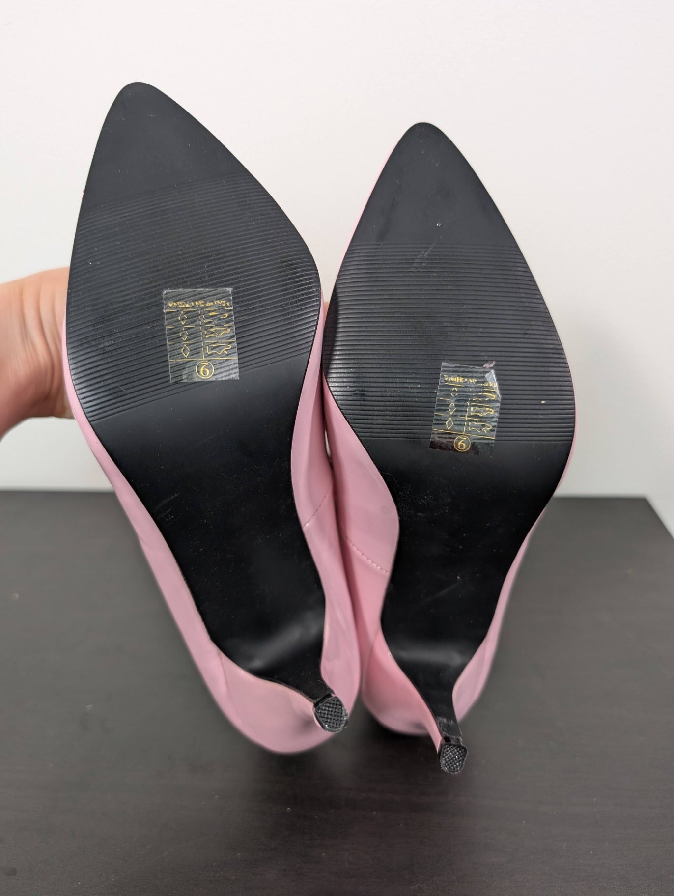 Pleaser pink pumps - SZ 9