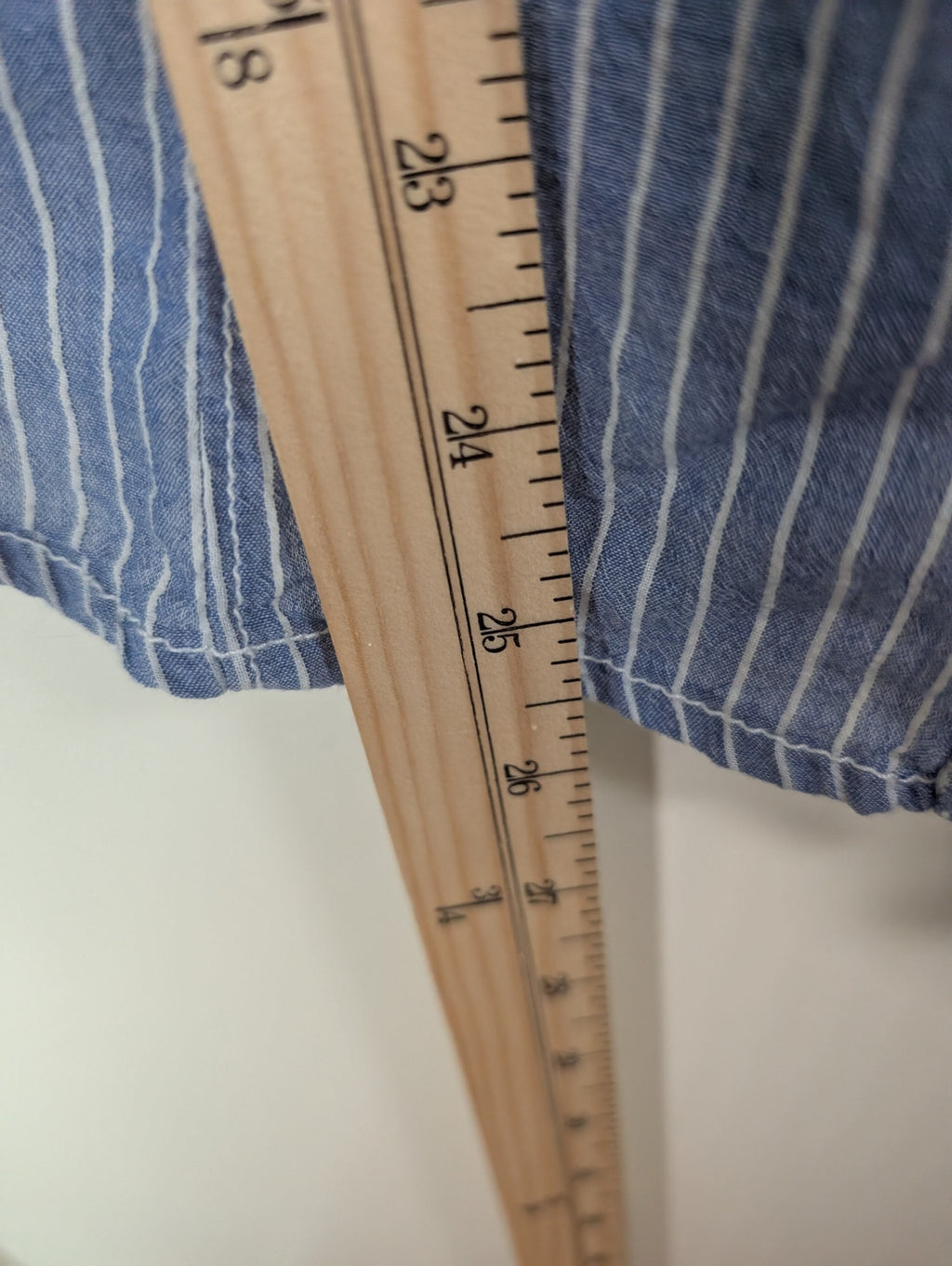 Guess snap striped long sleeve - S