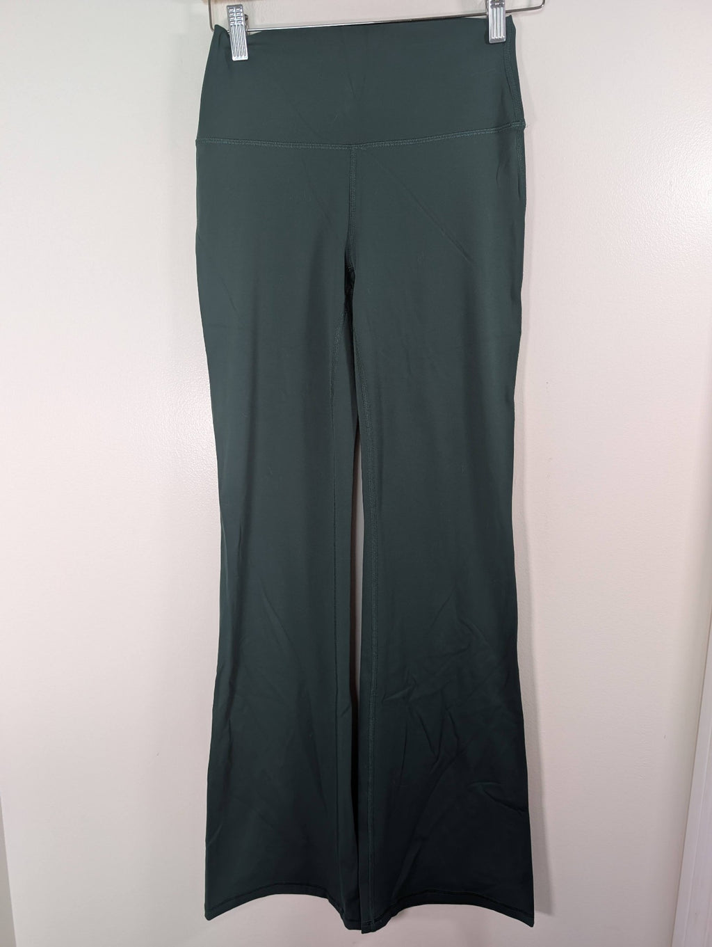 Garage green flare legging - S