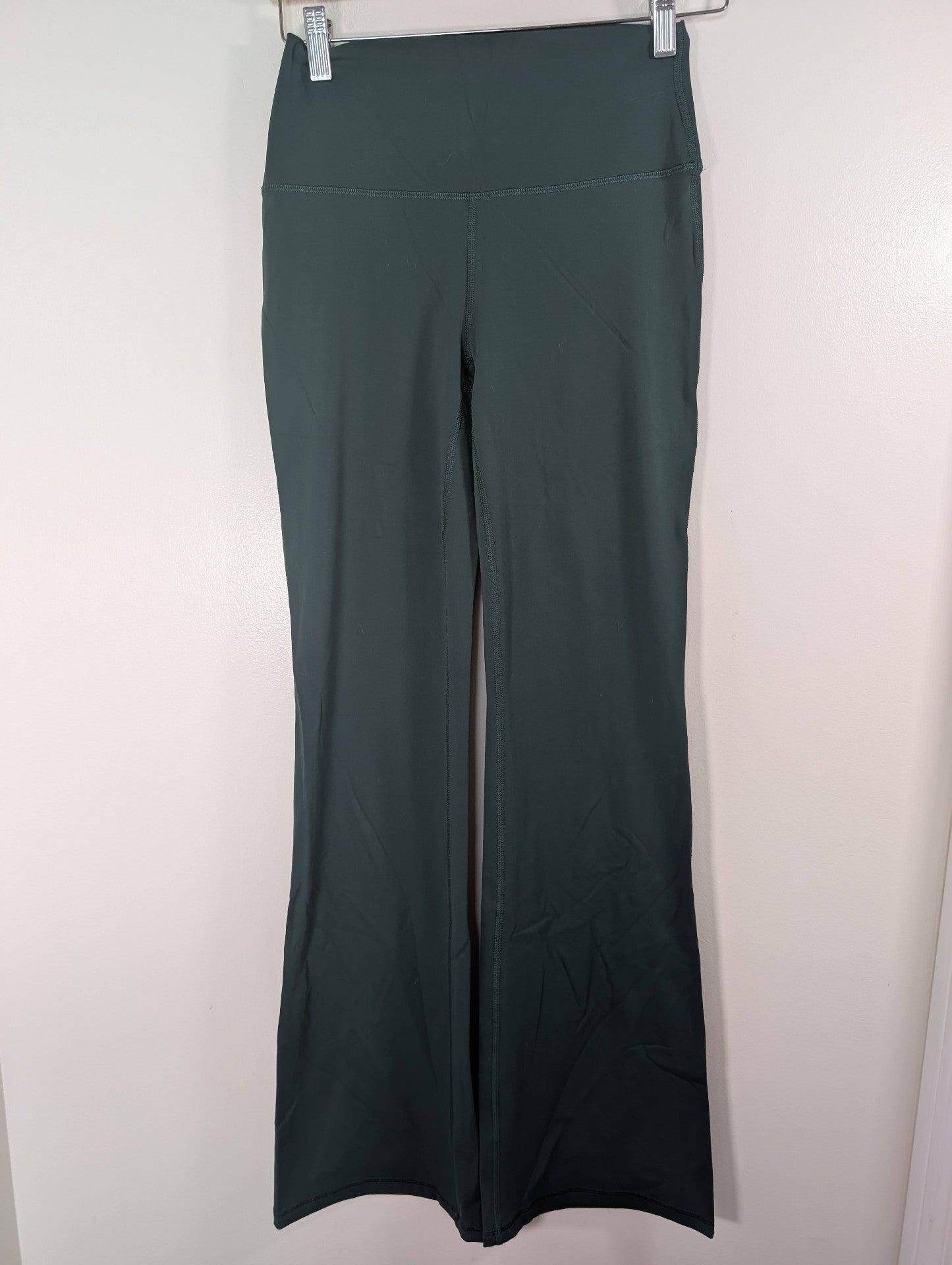 Garage green flare legging - S