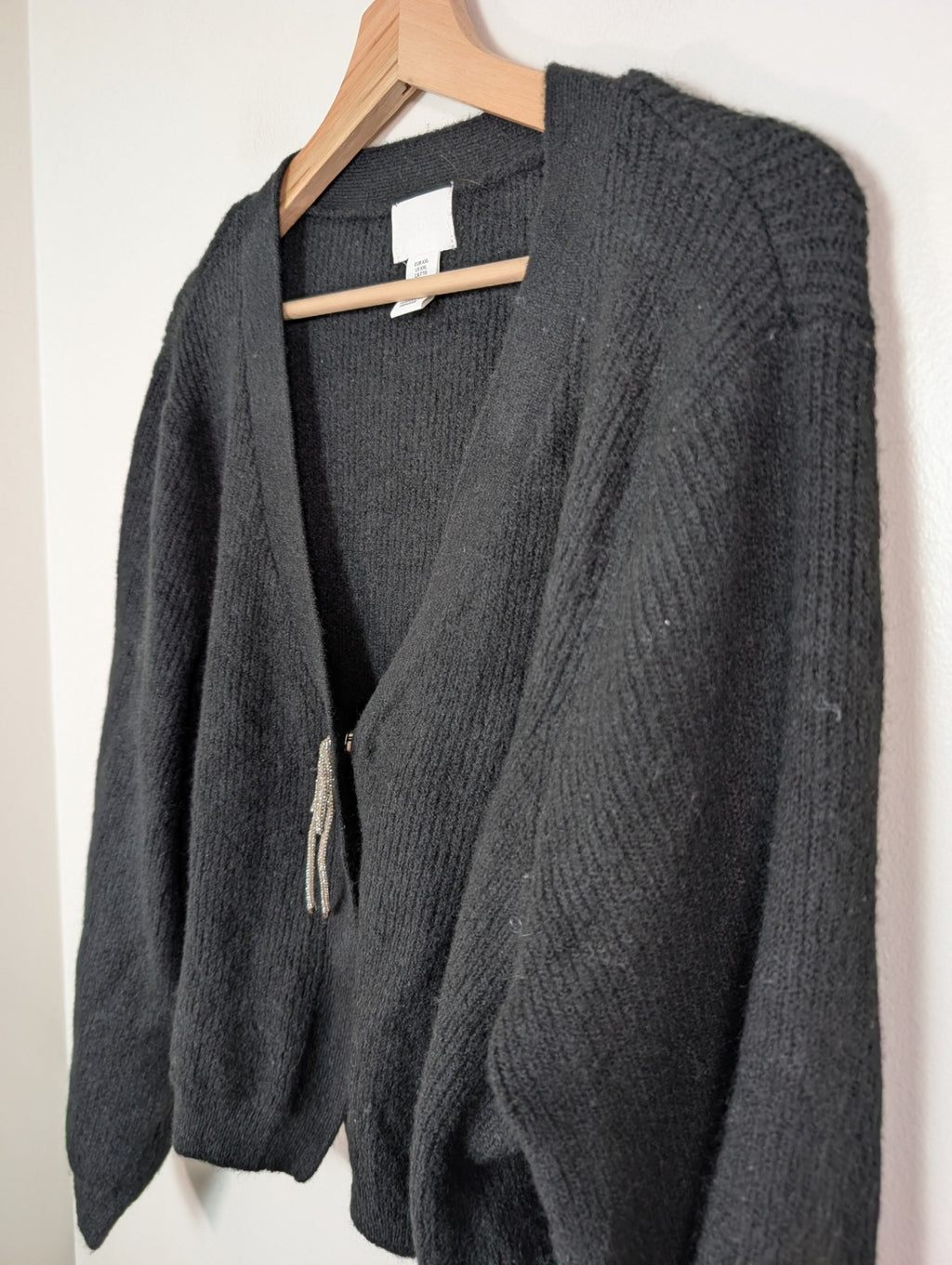 H&M black cardigan - 2XL
