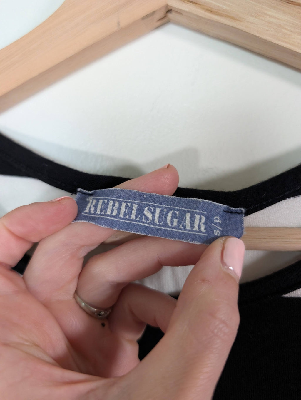 Rebel Sugar striped t-shirt dress - Small
