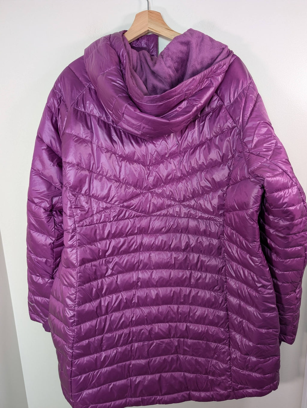 NWT Columbia metallic purple puffer - 2XL