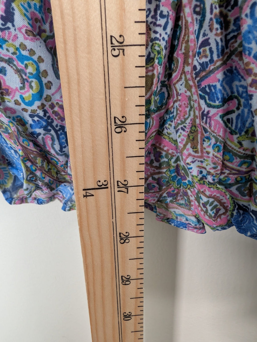 Rose + Olive paisley blouse - 2XL