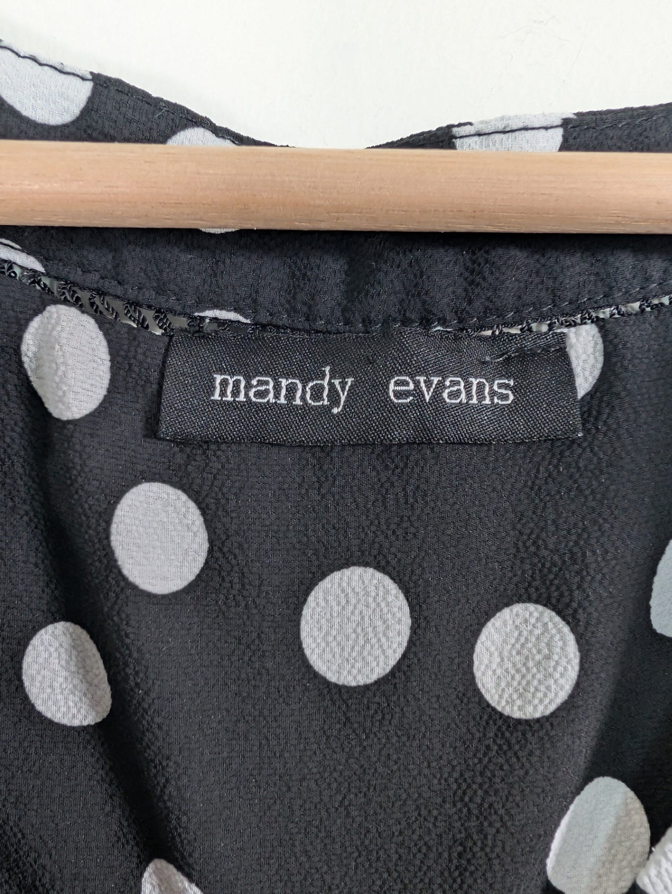 mandy evans polka-dot blouse - 2XL