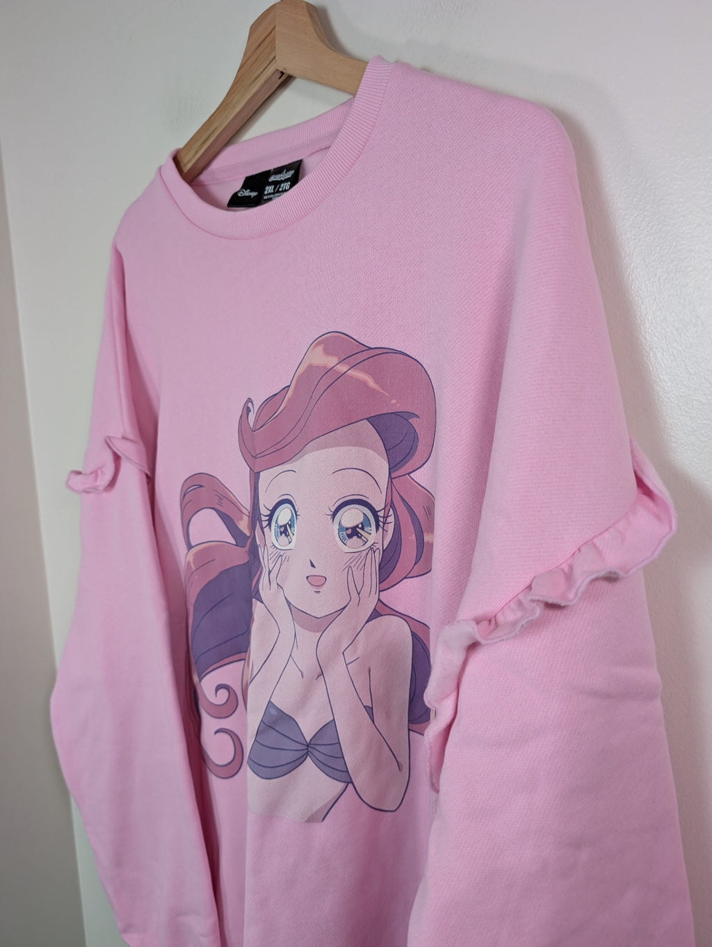 Cakeworthy Disney's Ariel crewneck - 2XL