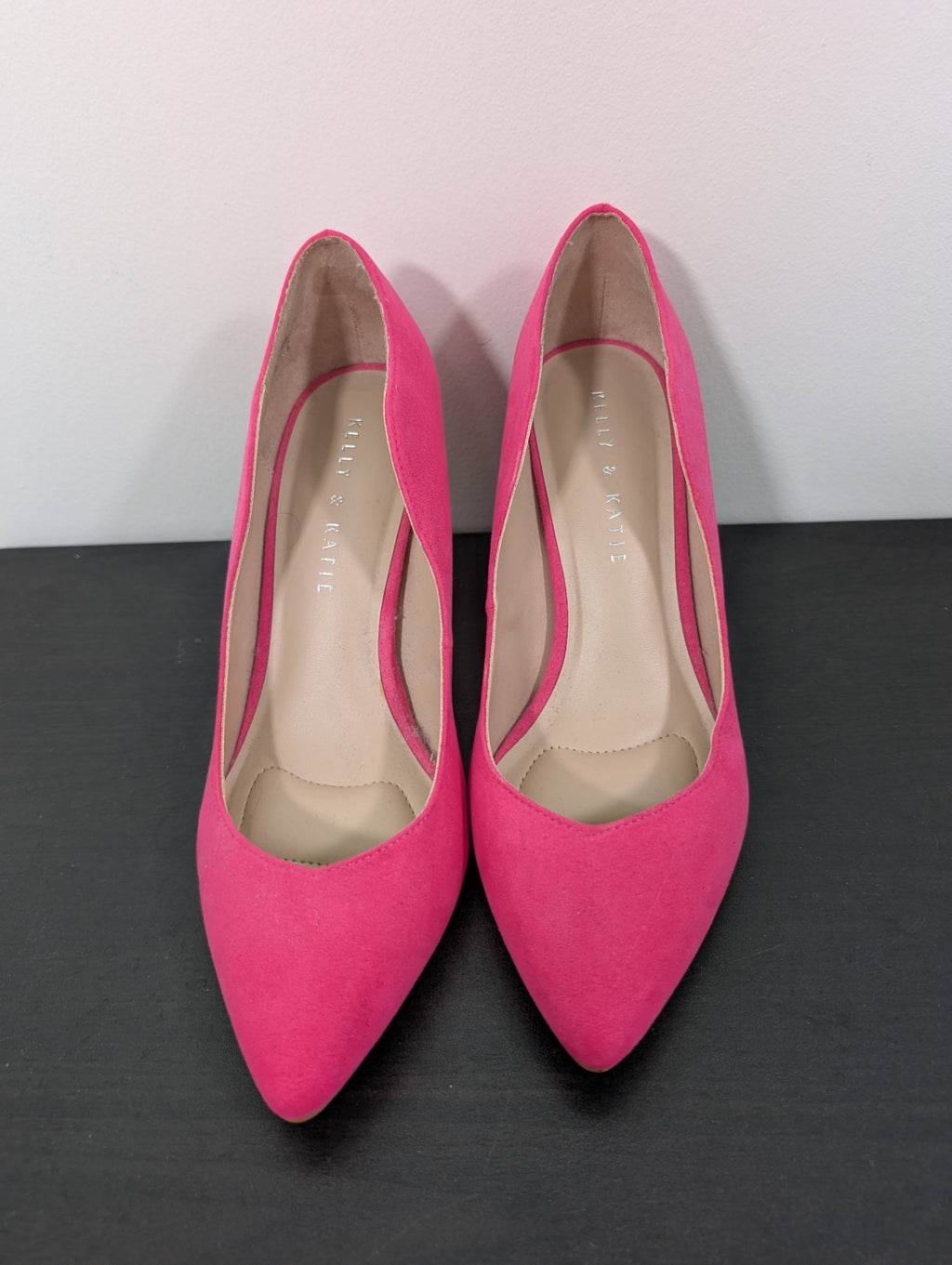 Kelly & Katie pink pumps - 8.5