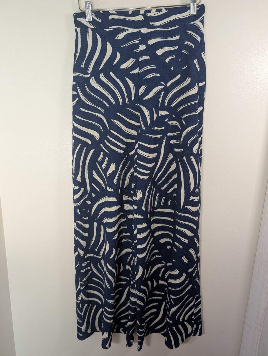 H&M blue wide leg pant - S